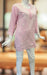 Light Pink Chikankari Short Kurti. Flowy Rayon Fabric. | Laces and Frills - Laces and Frills
