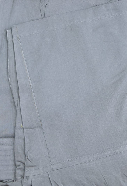 Grey Pure Cotton Free Size Salwar Bottom - Laces and Frills