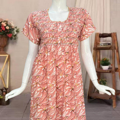 Smocking Nighty|Laces and Frills