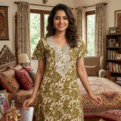 Batik Nighty | Laces and Frills 