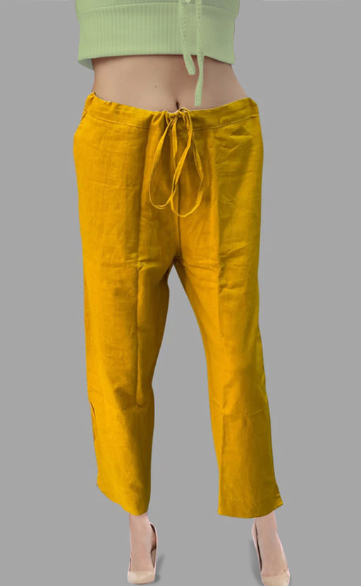 Buy online Yellow Straight Palazzo from Skirts tapered pants  Palazzos  for Women by Elleven By Aurelia for 709 at 53 off  2023 Limeroadcom