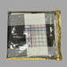 White/Black Geometric Double Bedsheet with Pillow Covers/108" x 108" - Laces and Frills