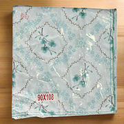 Sea Green Garden Double Bedsheet with Pillow Covers/90" x 108" - Laces and Frills
