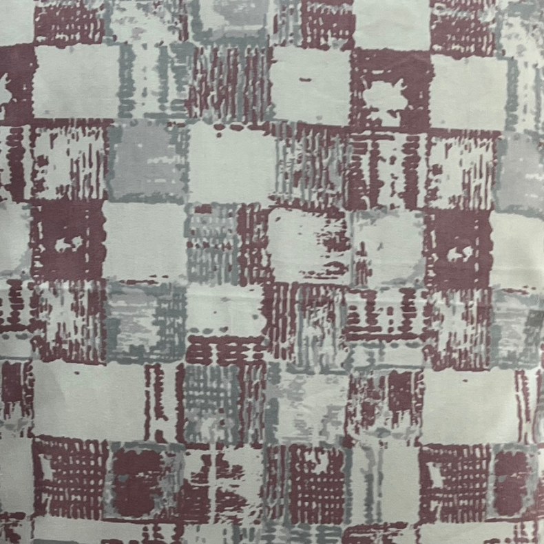 Pink Abstract Double Bedsheet with Pillow Covers/90" x 108" - Laces and Frills