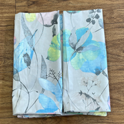 Beige Garden Double Bedsheet with Pillow Covers/90" x 108" - Laces and Frills