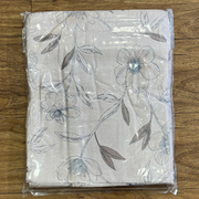 Light Peach Floral Garden Double Bedsheet with Pillow Covers/90" x 108" - Laces and Frills