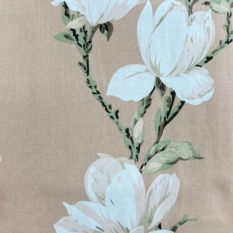 Cream Floral Garden Double Bedsheet with Pillow Covers/90" x 108" - Laces and Frills