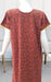 Maroon Floral XXL Spun Nighty. Flowy Spun Fabric | Laces and Frills - Laces and Frills