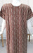 Brown Garden Spun Free Size Nighty. Flowy Spun Fabric | Laces and Frills - Laces and Frills