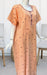 Peach Floral Soft 3XL Nighty. Soft Breathable Fabric | Laces and Frills - Laces and Frills