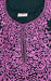 Bottle Green/Pink Embroidery Soft 3XL Nighty. Soft Breathable Fabric | Laces and Frills - Laces and Frills