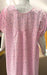 Pink Leafy Pure Boutique Cotton Nighty. Pure Durable Cotton | Laces and Frills - Laces and Frills