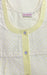 Yellow Dots Boutique Pastel Nighty. Pure Durable Cotton | Laces and Frills - Laces and Frills