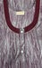 Maroon Abstract Soft Free Size Nighty . Soft Breathable Fabric | Laces and Frills - Laces and Frills