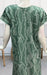 Sea Green Abstract Spun Nighty. Pure Durable Cotton | Laces and Frills - Laces and Frills