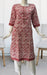 White/Pink Motif Jaipuri Cotton Kurti. Pure Versatile Cotton. | Laces and Frills - Laces and Frills