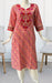 Pink/Red Embroidery Jaipuri Cotton Kurti. Pure Versatile Cotton. | Laces and Frills - Laces and Frills