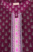 BeetRoot Pink Flora Jaipuri Cotton Kurti. Pure Versatile Cotton. | Laces and Frills - Laces and Frills