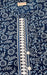Navy Blue Garden Jaipuri Cotton Kurti. Pure Versatile Cotton. | Laces and Frills - Laces and Frills