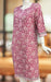 Purple Pink Garden Jaipuri Cotton Kurti. Pure Versatile Cotton. | Laces and Frills - Laces and Frills