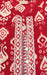 Red Abstract Jaipuri Cotton Kurti. Pure Versatile Cotton. | Laces and Frills - Laces and Frills