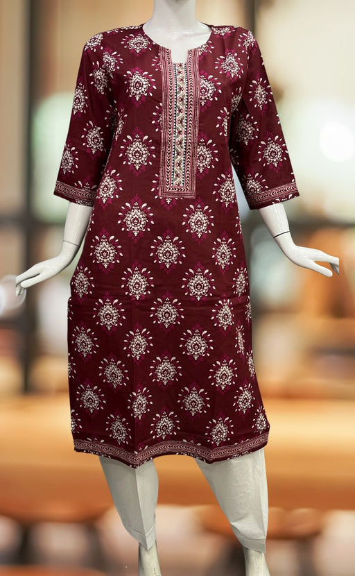 Leeva Signature Jaipuri Cotton Designer Kurtis | Mayur Fabrics