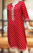 Red Stripes Jaipuri Cotton Kurti. Pure Versatile Cotton. | Laces and Frills - Laces and Frills