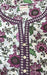 White/Wine Purple Floral Garden Jaipuri Cotton Kurti. Pure Versatile Cotton. | Laces and Frills - Laces and Frills