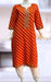 Orange Lehariya Jaipuri Cotton Kurti. Pure Versatile Cotton. | Laces and Frills - Laces and Frills