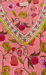 Peach Garden Jaipuri Cotton Kurti. Pure Versatile Cotton. | Laces and Frills - Laces and Frills