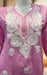 Baby Pink Chikankari Kurti. Flowy Rayon Fabric. | Laces and Frills - Laces and Frills