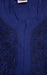 Navy Blue Chikankari Kurti. Flowy Rayon Fabric. | Laces and Frills - Laces and Frills