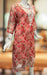 Red Chikankari Kurti. Kota Doria Fabric. | Laces and Frills - Laces and Frills