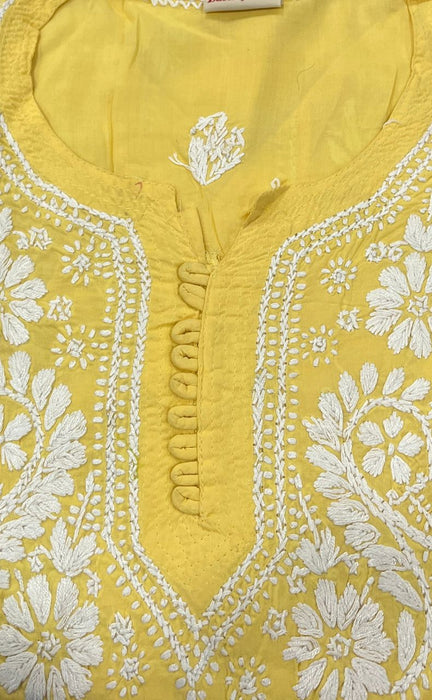 Mishi Creations Cotton Yellow Short Kurti Palazzo Set, Handwash at Rs  950/set in Jaipur
