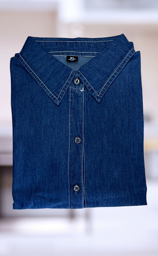 Light Blue Flora Denim Co-ord Set. Denim Cotton | Laces and Frills - Laces and Frills