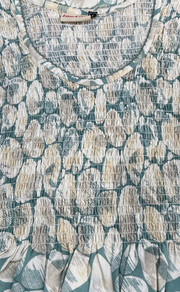 Cruise Colour Smocking Soft Cotton Nighty. Soft Breathable Fabric | Laces and Frills