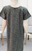 Ash Grey Stripes Spun Extra Large Nighty. Flowy Spun Fabric | Laces and Frills - Laces and Frills