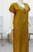 Yellow Dots Spun Extra Large Nighty. Flowy Spun Fabric | Laces and Frills - Laces and Frills