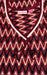 Maroon/Black Zigzag Pure Cotton Sleeveless Free Size Nighty . Pure Durable Cotton | Laces and Frills - Laces and Frills