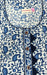Blue Batik Pure Cotton Nighty. Pure Durable Cotton | Laces and Frills - Laces and Frills