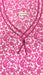 Pink Motif Garden Pure Cotton Nighty. Pure Durable Cotton | Laces and Frills - Laces and Frills