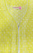 Light Yellow Tiny Flora Pure Cotton Nighty. Pure Durable Cotton | Laces and Frills - Laces and Frills
