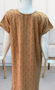 Peach Garden Spun Nighty. Pure Durable Cotton | Laces and Frills - Laces and Frills