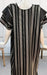Black Stripes Spun Nighty. Flowy Spun Fabric | Laces and Frills - Laces and Frills