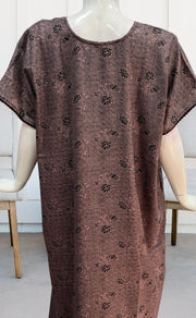 Pink Flora Spun Nighty. Flowy Spun Fabric | Laces and Frills - Laces and Frills