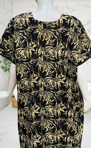 Black Garden Pure Cotton Nighty. Pure Durable Cotton | Laces and Frills