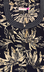 Black Garden Pure Cotton Nighty. Pure Durable Cotton | Laces and Frills