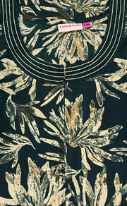 Bottle Green Garden Pure Cotton Nighty. Pure Durable Cotton | Laces and Frills