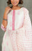 White/Pink Garden Kurti With Pant And Dupatta Set  .Pure Versatile Cotton. | Laces and Frills - Laces and Frills