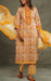 Off White/Yellow Garden Kurti With Pant And Dupatta Set.Pure Versatile Cotton. | Laces and Frills - Laces and Frills